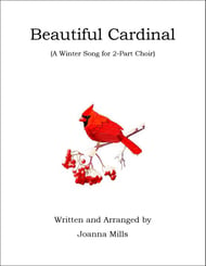 Beautiful Cardinal Two-Part choral sheet music cover Thumbnail